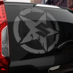 Наклейка PUNISHER SUZUKI
