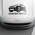 Наклейка RENAULT DUSTER МАФИЯ