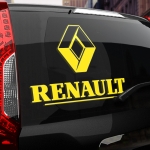 Наклейка Renault логотип