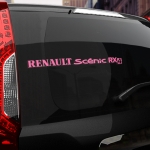 Наклейка Renault Scenic RX4