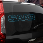 Наклейка Saab