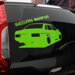 Наклейка SEDAN МАФИЯ (21099)