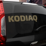 Наклейка SKODA kodiaq