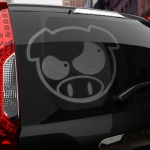 Наклейка Subaru Pig