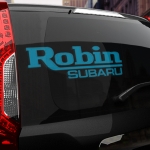 Наклейка Subaru Robin