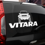 Наклейка Suzuki VITARA