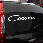 Наклейка Toyota Corona