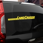 Наклейка Toyota Land Cruser
