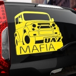 Наклейка UAZ МАФИЯ 2