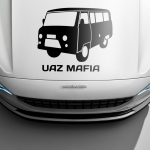 Наклейка UAZ МАФИЯ (БУХАНКА)