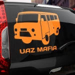 Наклейка UAZ МАФИЯ (БУХАНКА)