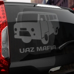 Наклейка UAZ МАФИЯ (БУХАНКА)