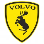 Наклейка Volvo Лось