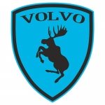 Наклейка Volvo Лось